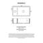 FarmhausQuatro 36" L x 20" W Double Basin Farmhouse/Apron Kitchen Sink-62320563