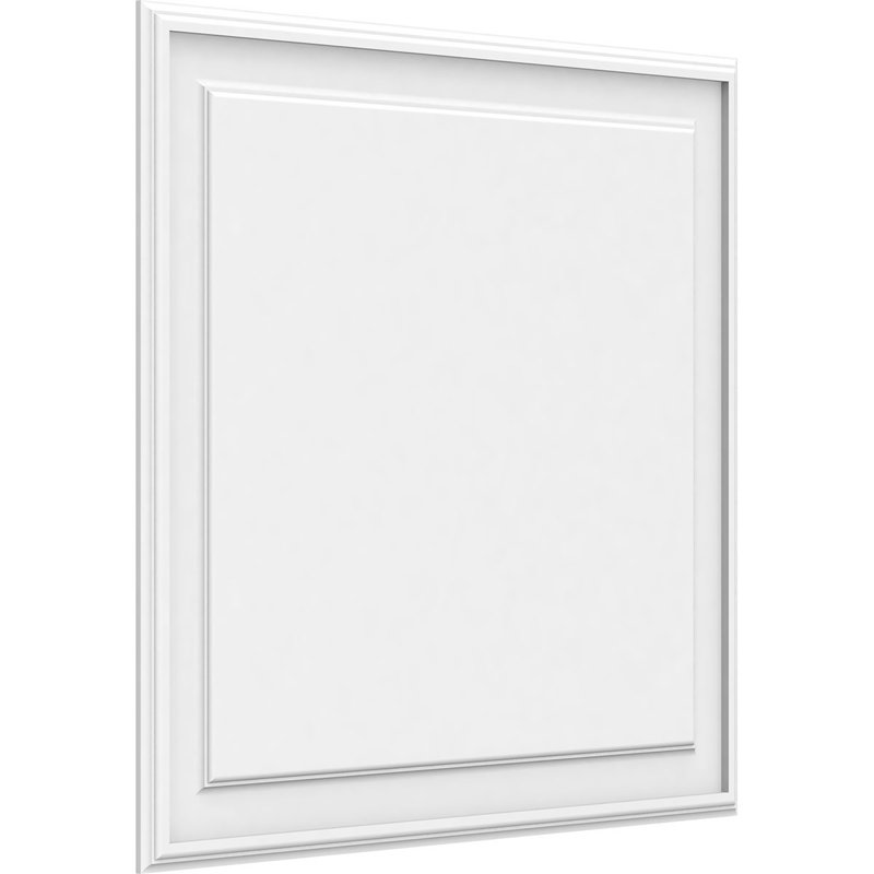 Legacy Raised Decorative Wall Panel, 30"H x 32"W x 0.63"D