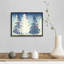 Neige de Noël - reproduction d'art sur toile-2055758630-2055758631