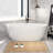 67'' x 32.3'' Soaking Acrylic Bathtub