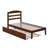 Elliana Solid Wood Platform Bed with Trundle-81971003-81971000