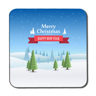 Square 6 Piece Coaster Set