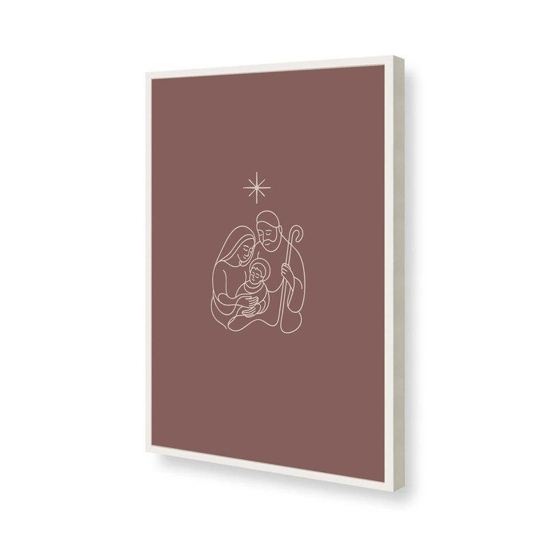 «Grace of the Holy Night», reproduction d'art, 11 po x 14 po, Blanc opaque