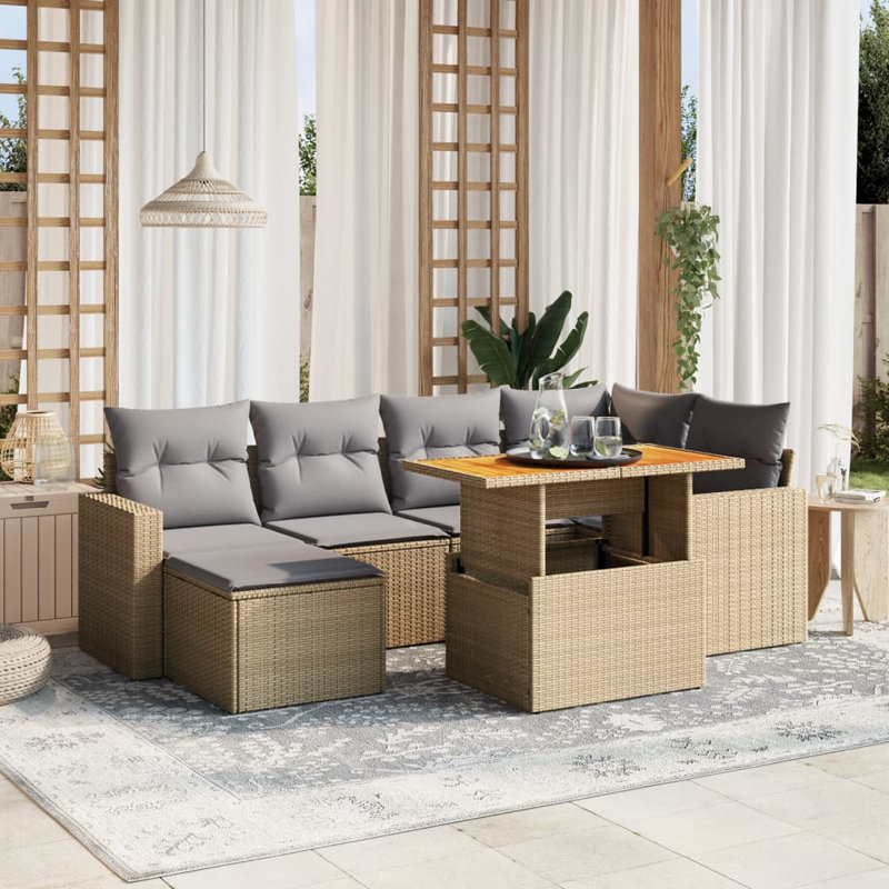 Ensemble de canapé de jardin Vidaxl
