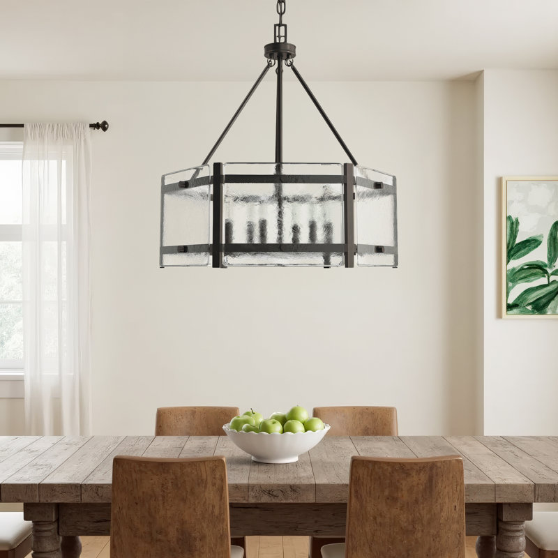 Dotan 6 - Light Lantern Geometric Chandelier