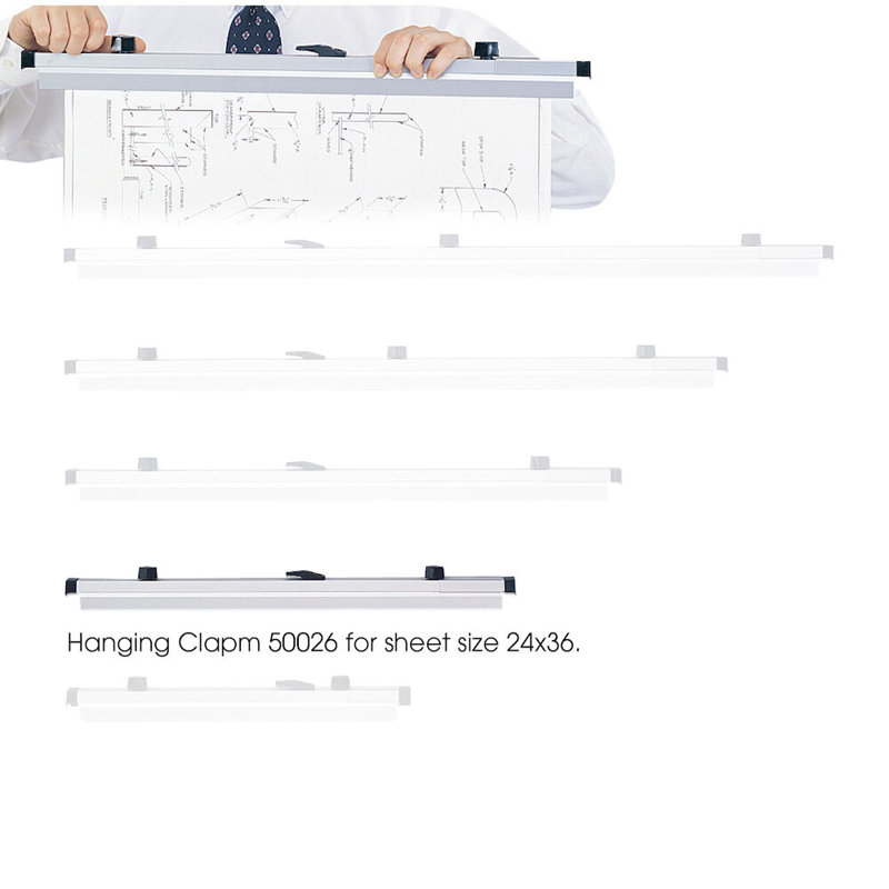 Safco Sheet File Hanging Clamps