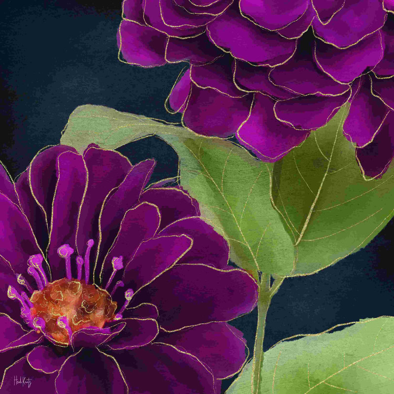 Bourgogne floral 2, L 30 po x H 30 po