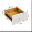 PANNEAUX EN BOIS MDF, commode 9 tiroirs, couleur bois-1191561275