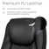 Eliyahna Heavy Duty Design High Back Ergonomic Office Chair with Flip-up Armrests