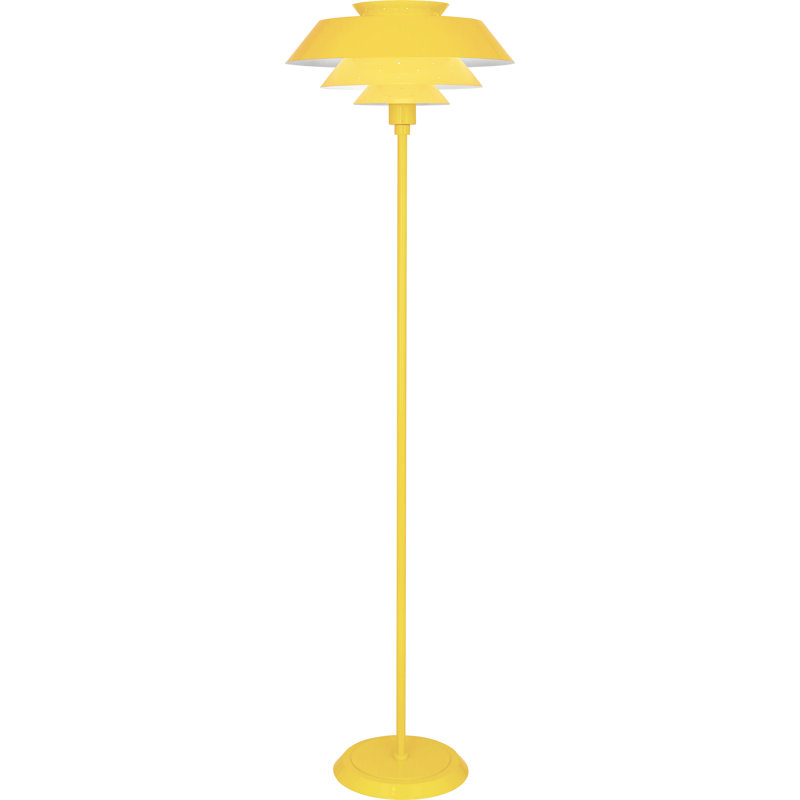 Lampe sur pied 60,4 po Pierce, Jaune canari, Jaune canari