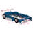 Race Car-Shaped Platform Bed With Wheels-397678375-434214986