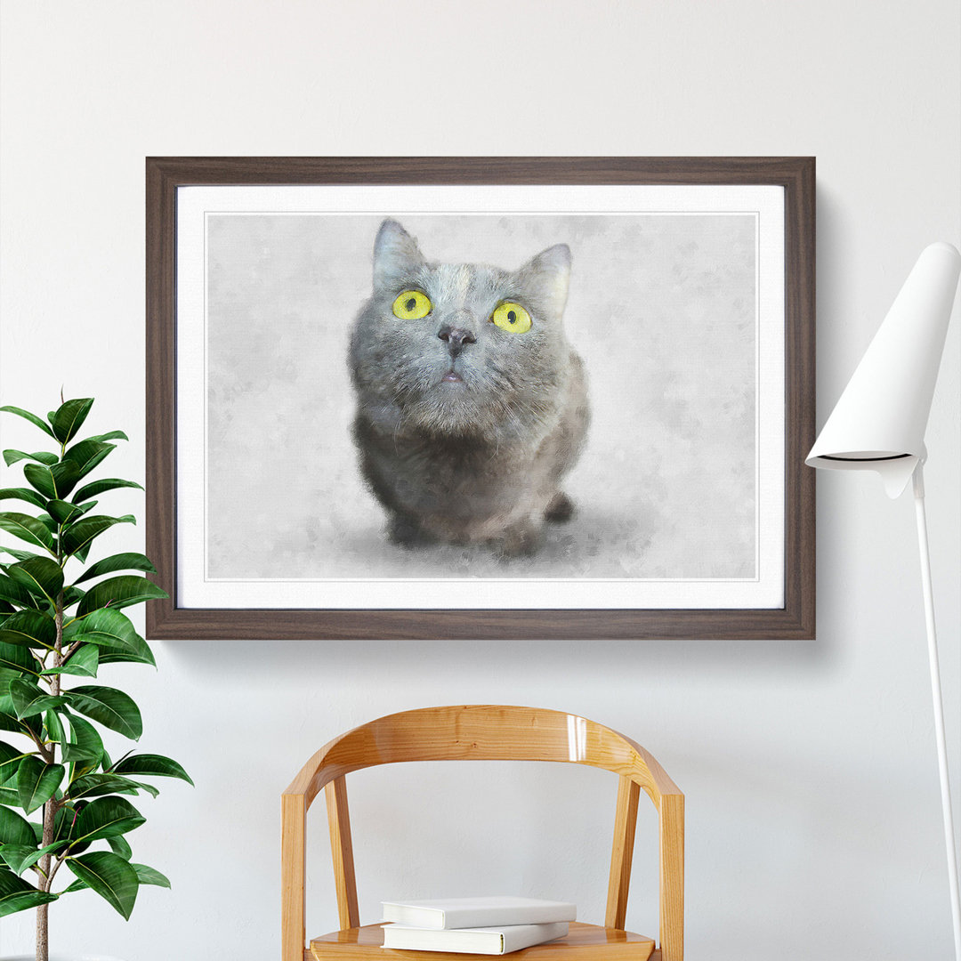 British Shorthair Cat Vol.4 - Picture Frame Painting