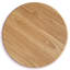 Tabouret de comptoir pivotant en bois franc massif de 18,9 à 25,2 po Hiltrun, naturel-620503054