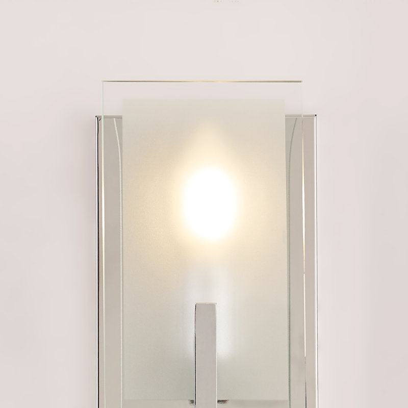 Syll 1 - Light Bath Sconce, Chrome, No