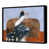 Black Single Picture Framed