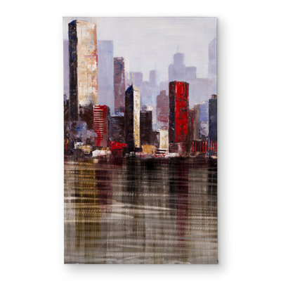 Industrial City Style Modern Indoor Outdoor Door Mat | Home Decor