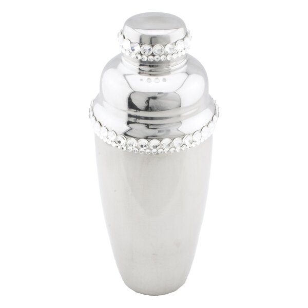 Stainless Steel Cocktail Shaker Martini Shaker Mixed Drink Shaker Leakproof Drinking Shaker for Wedding Bar Accessories Tools Families 750ml, Size