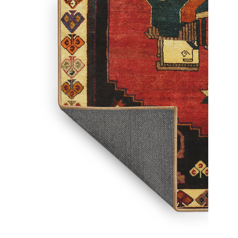 Oriental Indoor Rug, Rectangle 3' x 5'