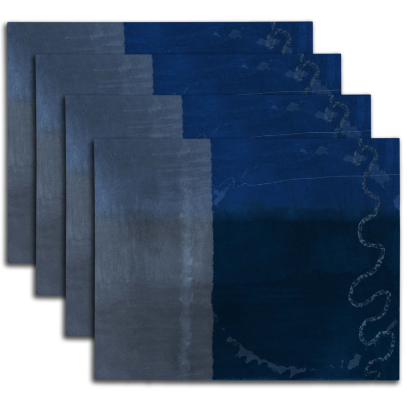 Polyester Abstract Rectangle Placemat