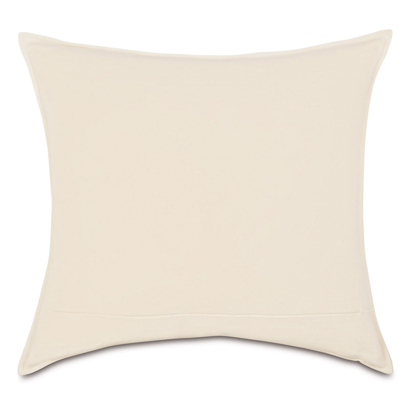 Brera Cotton Pillow Sham, Ivory, Euro 