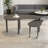 Walnut Wood Grain 360° Rotatable Coffee Table - Oak Veneer Top With Waterproof Wear-resistant Pu Paint, Sturdy Cocktail Table For Living Room & Bedroom-598514532-598514533
