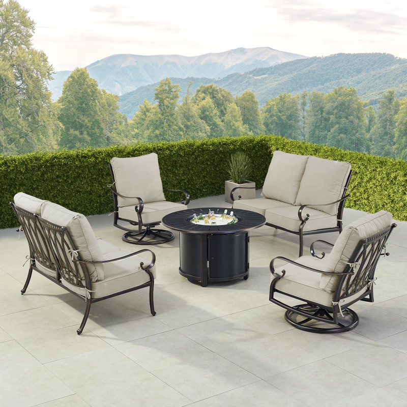 Nobu Outdoor 5 - Piece Conversation Set