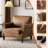Winado 40'' W  Classical Single Sofa In Rust