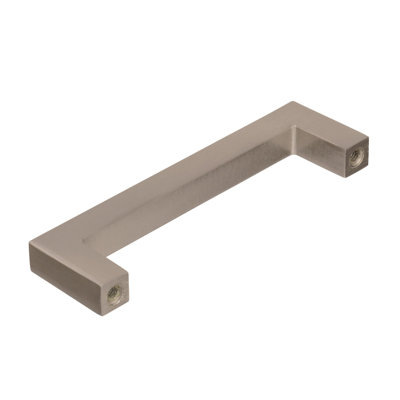 Monument 3-3/4 inch (96mm) Center-to-Center Satin Nickel Cabinet Pull