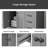 35.5'' Single Bathroom Vanity Base Only-94619923