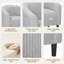 Fauteuil club rembourré en tissu-114882591