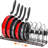 Expandable Pot Organizer with 10 Adjustable Compartments for Kitchen Cabinet Cookware-761379489