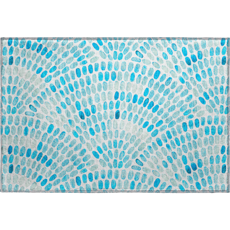  Premium Machine Washable Cerrito AMF186 Rug, Rectangle 1'8" x 2'6"