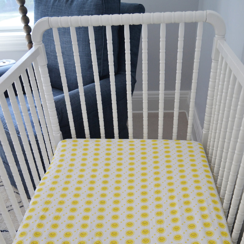 Drap-housse pour lit de bébé 