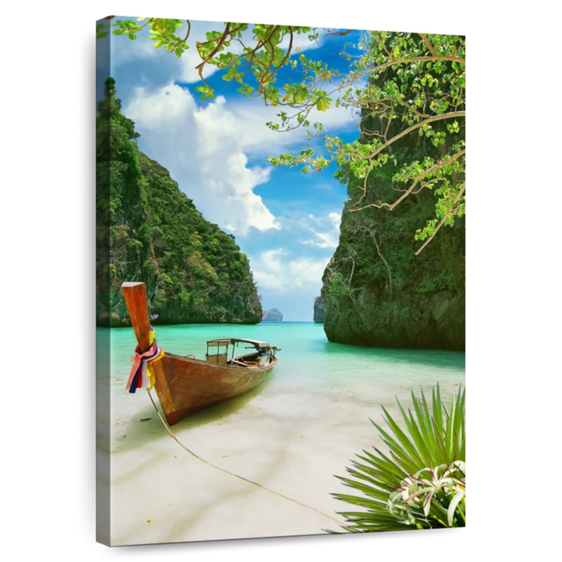 Gillard Thailand Boat, 39" H x 26" W