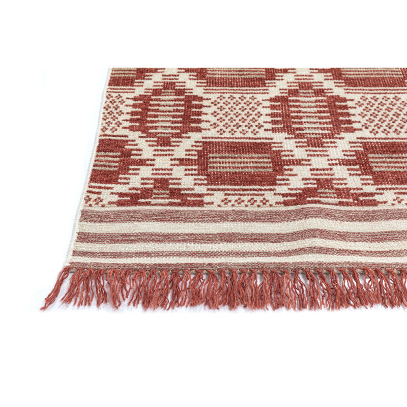 Bovina Geometric Area Rug, Rectangle 5' x 8'