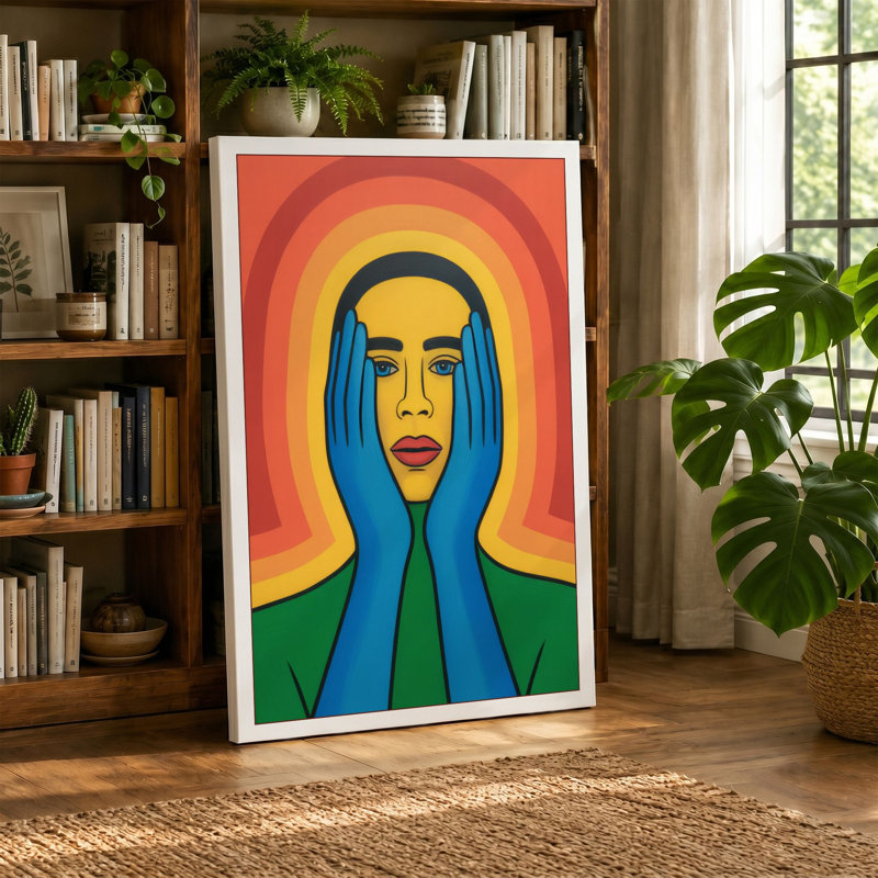Print, 30x20 - 76.2 x 50.8 cm, Sage Border