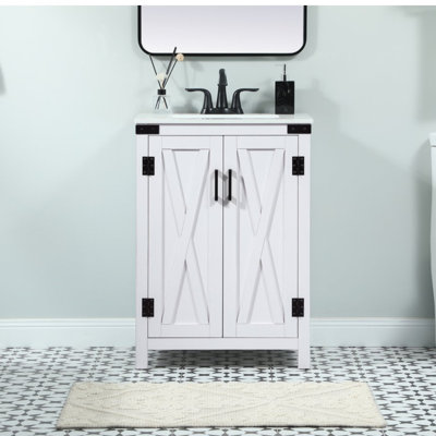 Ensemble de meuble-lavabo simple 24 po Slayton