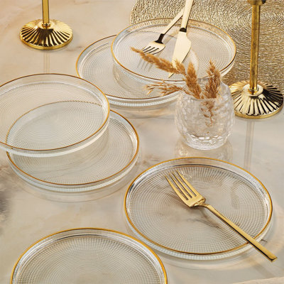 Adonya Glass Platter