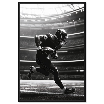 «Football Stadium», affiches de sport sur toile par Art Remedy
