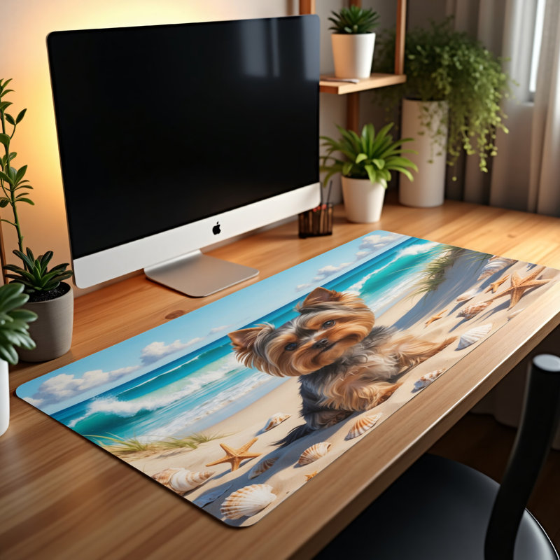Polyester Desk Pad, 23.6x13.8