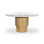Mariah Round Marble Dining Table