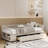 Twin size L-Shaped Upholstered Platform Bed with Storage and Drawers-110990649