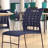 881 lb. Capacity Sled Base Stack Chair with Carry Handle and Air-Vent Back-74931501
