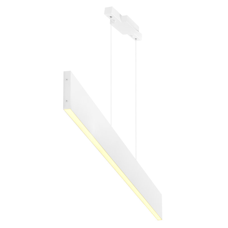 Lustre linéaire intégré à DEL pour les salles à manger, les salons et les tables de billard, H 3 po x l 36 po x P 0,5 po