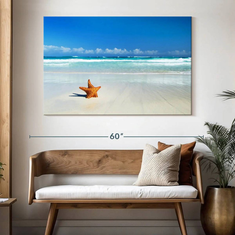Gillard Starfish Shoreline, 34" H x 51" W