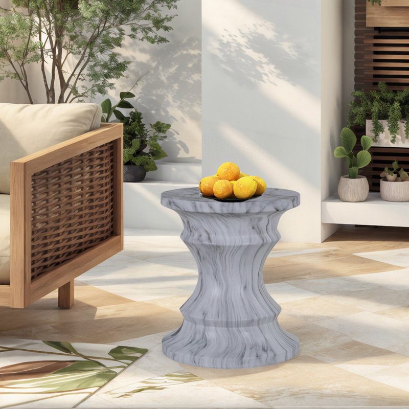 Table d'appoint d'extérieur pour terrasse