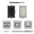 Geometric Black Indoor / Outdoor Rug-1147859145