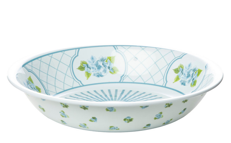 Blue Hydrangea Serving Bowl