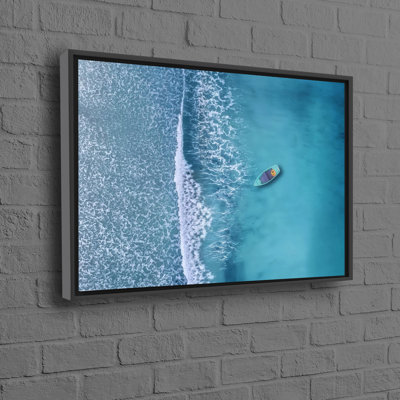Sea Landscape Canvas Poster Perfect as a Personalized Gift for Baby and a Coastal Home Decor Addition To Enhance Your Wall Space