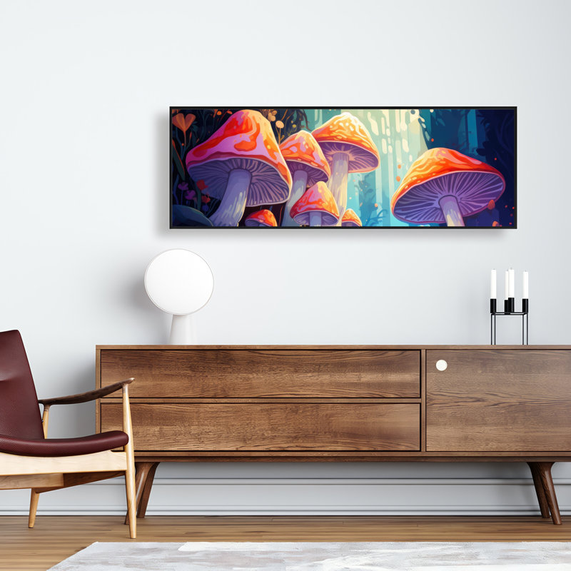 Take a look at that  Framed canvas, 49.25" H x 17.25" W
